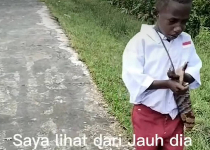 Bikin Haru! Bocah SD di Papua Pulang Kerumah Sambil Menangis Gegara Pensil Patah