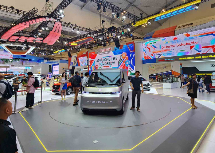 Bertema Advancing Life Tomorrow, Booth Daihatsu di GIIAS 2023 Hadirkan Suasana dan Mobil Masa Depan