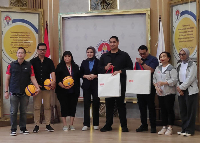 Menpora Dito Resmi Lepas Timnas Basket Putra untuk Tampil di Qualifiers Asia Cup Seaba U-18