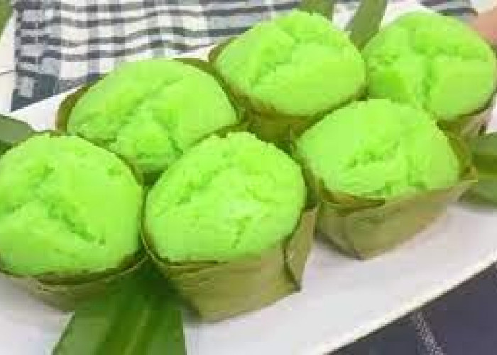 Lembutnya Kue Apem Aroma Pandan,Minum Teh atau Kopi Sore Hari, Semakin Nikmat dengan Kue Tradisional Nusantara ini 