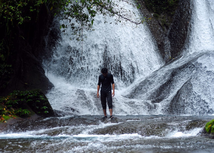 Pesona Air Terjun 7 Bidadari, Surga Tersembunyi di Pedalaman Hutan Aceh Utara