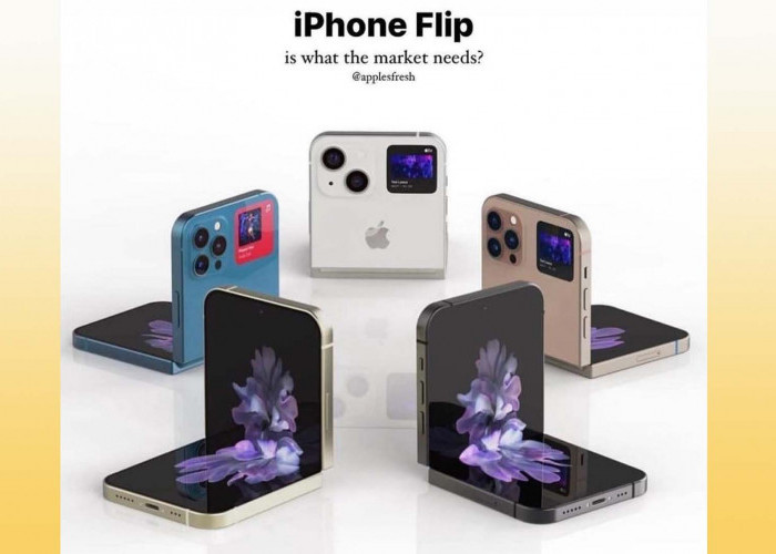 Apple Dirumorkan Ingin Keluarkan iPhone Flip 