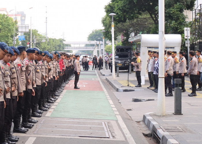 Amankan Demo Ojol di Patung Kuda, Polisi Kerahkan 1.326 Personel Gabungan