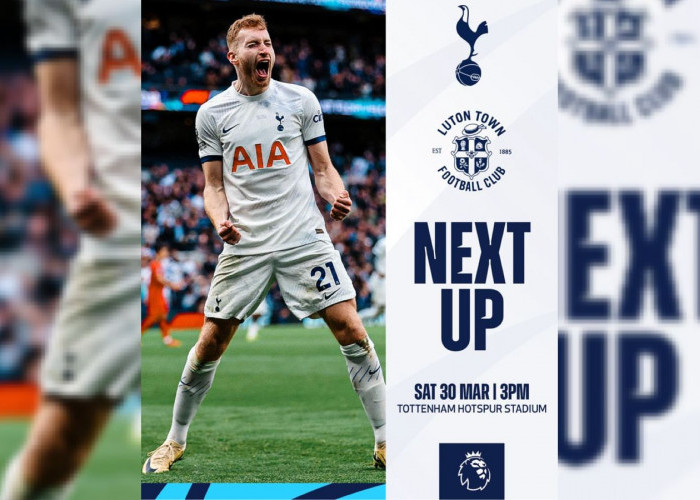 Tottenham Hotspur vs Luton Town Liga Inggris 30 Maret 2024, Head to Head dan Live Streaming