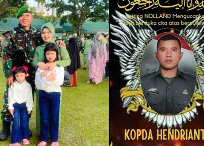 Kabar Duka! Prajurit Terbaik TNI-AD dari Yonif 133/Yudha Sakti, Kopda Hendrianto Gugur Ditembak OPM