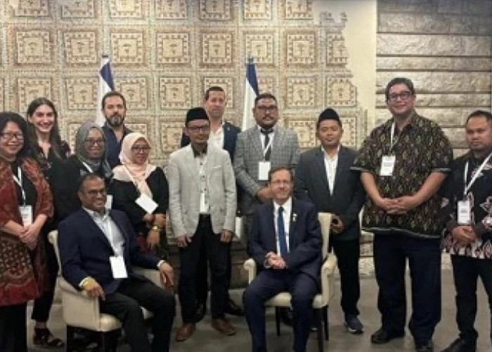 Ini Dia Identitas 5 Pemuda NU yang Kunjungi Israel dan Temui Presiden Israel Isaac Herzog
