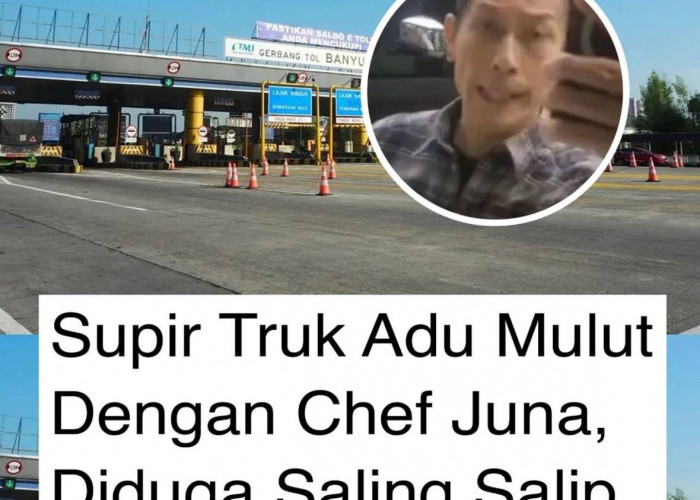 Videonya Viral di Medsos, Chef Juna Adu Mulut Dengan Supir Truk Akibat Mobil Saling Pepet