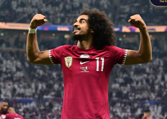 Profil Akram Afif Penyerang Timnas Qatar, Sukses Jadi Pemain Terbaik Raih Top Skor Piala Asia 2023