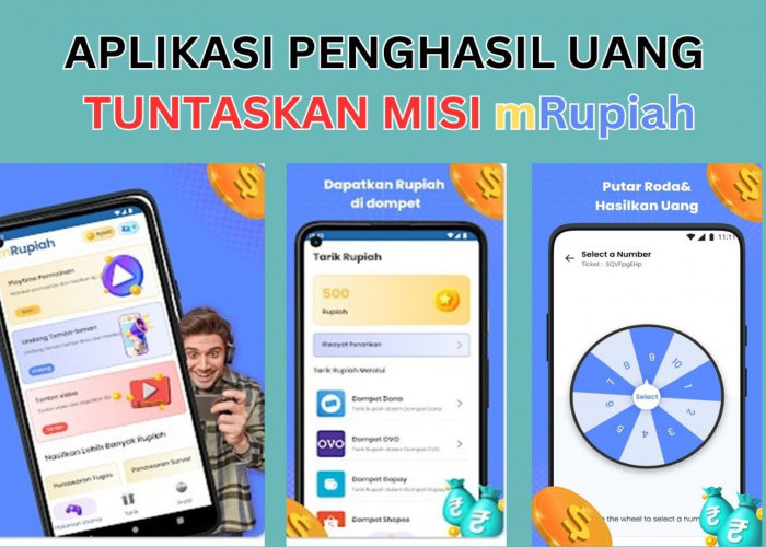 Aplikasi mRupiah Penghasil Uang : Sehari Cair 350 Ribu Saldo Dana, Terbukti Membayar !