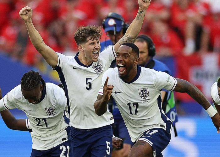 Hasil Euro 2024 Inggris vs Swiss, Tiga Singa Gebuk La Nati Lewat Adu Penalti 5-3