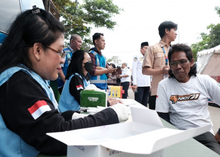 Kemenhub Gelar Ramp Check di Tol Jagorawi, Puluhan Bus Diperiksa dan 5 Dilarang Menuju Puncak