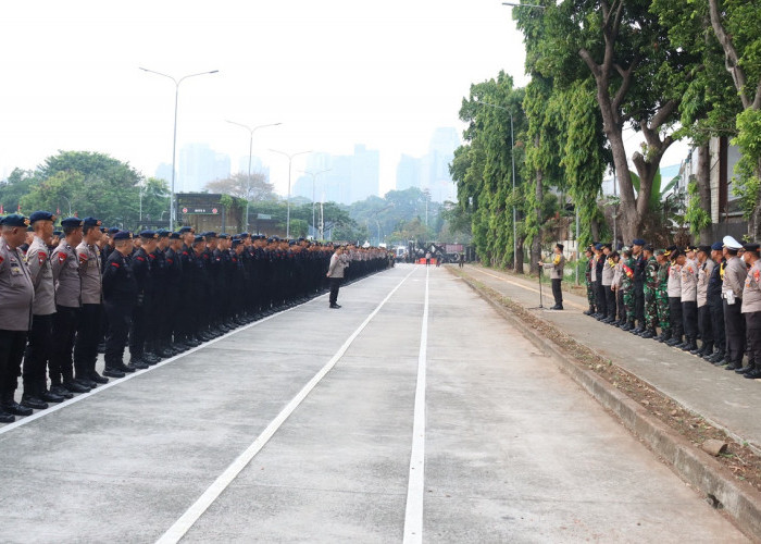 Amankan Sidang Tahunan MPR, 3.457 Personel TNI-Polri Pagari Gedung DPR/MPR/DPD