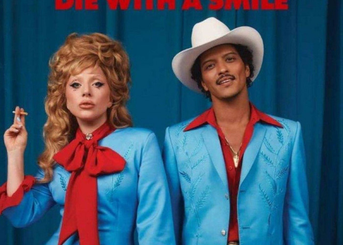 Lagu Bruno Mars dan Lady Gaga 'Die With a Smile' Tembus 1 Miliar Streaming di Spotify