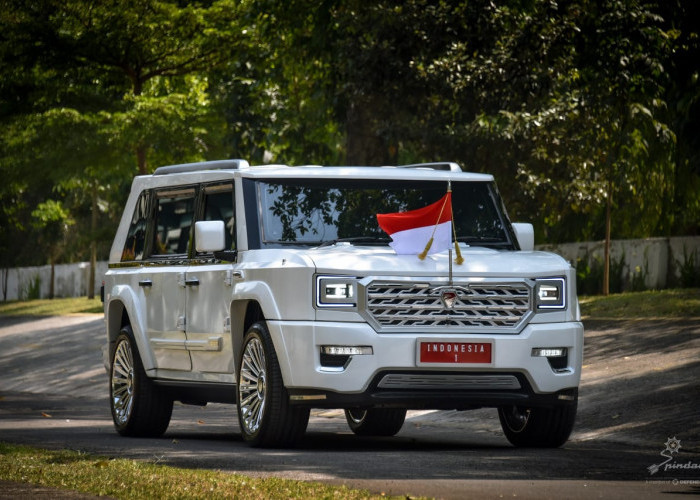 Spesifikasi dan Ketangguhan MV3 Garuda Limousine Produksi Pindad, Mobil yang Ditumpangi Presiden Prabowo 