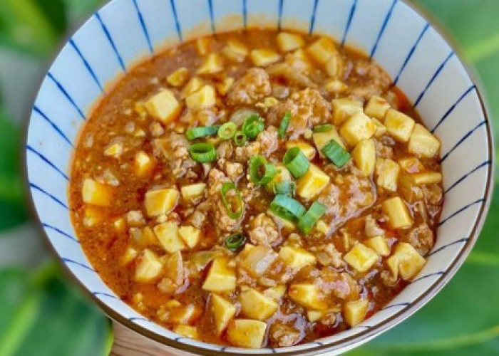 Resep Mapo Tofu ala Restoran, Chinese Food Halal yang Lezat dan Mudah Dibuat 