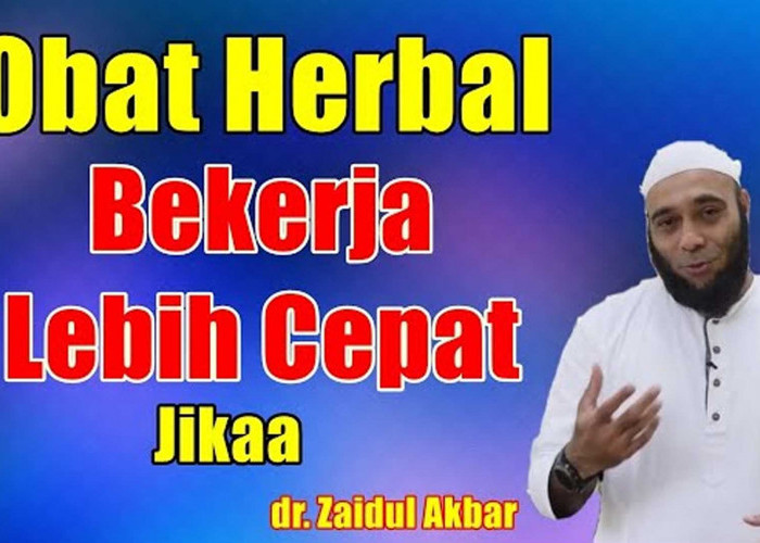 3 Rekomendasi Resep Herbal Dr. Zaidul Akbar
