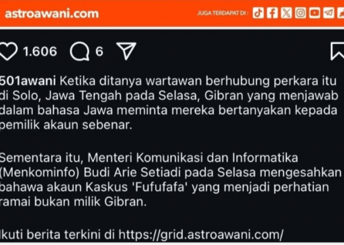 Apa itu Fufufafa? Usaha Pecah Belah Prabowo-Gibran?