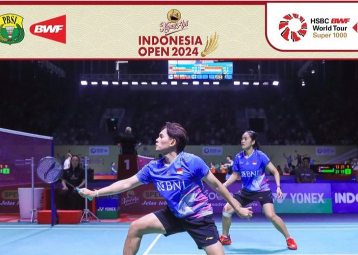 Hasil Indonesia Open 2024: Adnan/Nita Jadi Pembuka Kemenangan Indonesia Open 2024