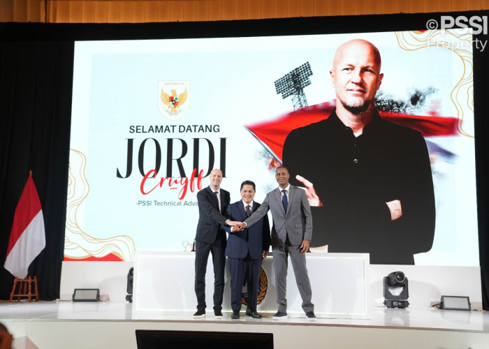 Jordi Cruyff Resmi Diperkenalkan Jadi Penasihat Teknis Timnas, Fokus Bangun Sepak Bola Indonesia