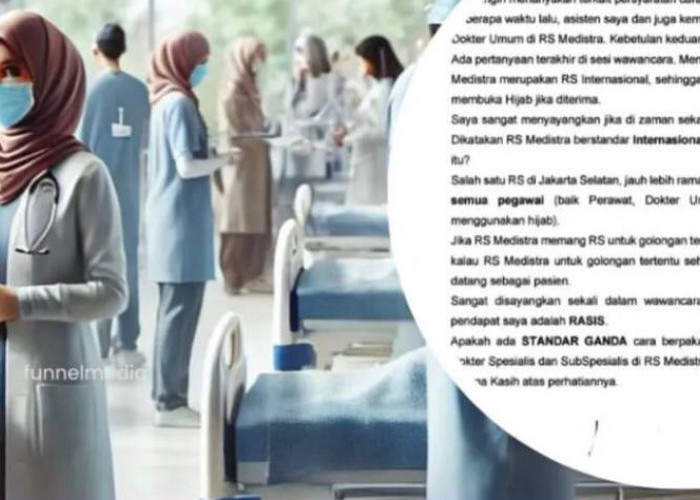 Heboh! Salah Satu Rumah Sakit di Jaksel Buat Peraturan Larang Dokter Umum dan Perawat Berhijab