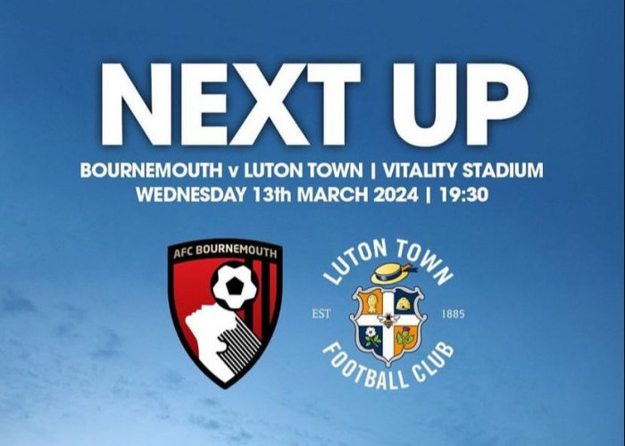Prediksi Liga Inggris Bournemouth vs Luton Town Matchday 17, Head to Head dan Link Streaming