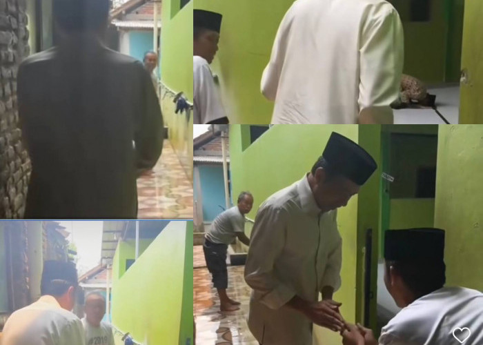 Viral! Momen Jokowi Sholat Jumat di Masjid Kecil yang Terletak Dalam Gang hingga Kagetkan Sejumlah Jamaah 