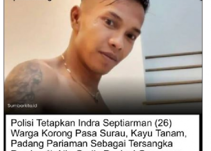 Buron! Ini Wajah dan Nama Pelaku Pembunuhan Gadis Penjual Gorengan yang Terkubur Misterius