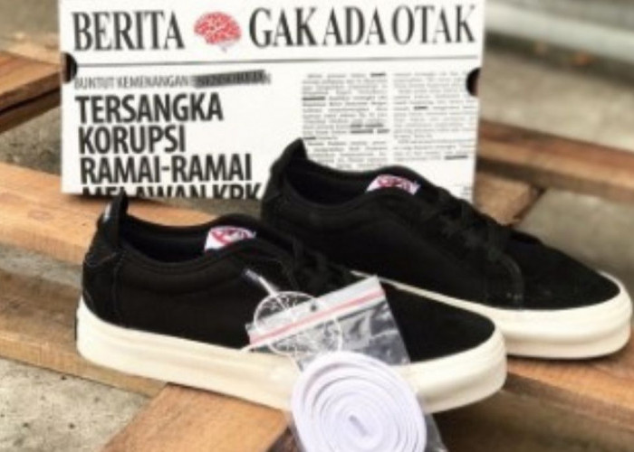 Brand Lokal Asal Depok Nobrands Footwear, Rilis Sneakers dengan Tema Anti Korupsi