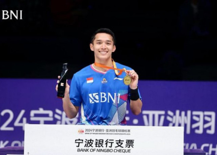 Ini 6 Fakta Menarik Jonatan Christie Juara di Badminton Asia Championship 2024