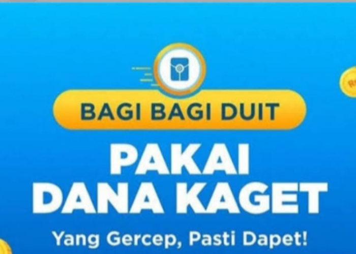 Link Dana Kaget Hari ini, Langsung Klaim Rp150 Ribu Masuk di Saldomu