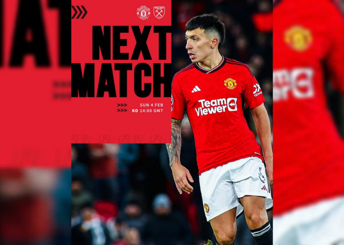 Prediksi Manchester United vs West Ham Liga Inggris 4 Febuari 2024, H2H Serta Live Streaming