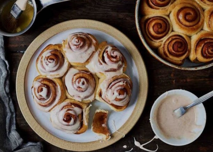 Sajian Cinnamon Roll Rumahan, Rasa Tak kalah Nikmat ala Cafe