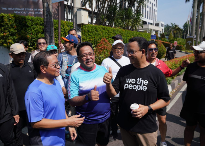 Duet Pramono Anung-Rano Karno Janjian dengan Anies Baswedan di Acara Car Free Day?