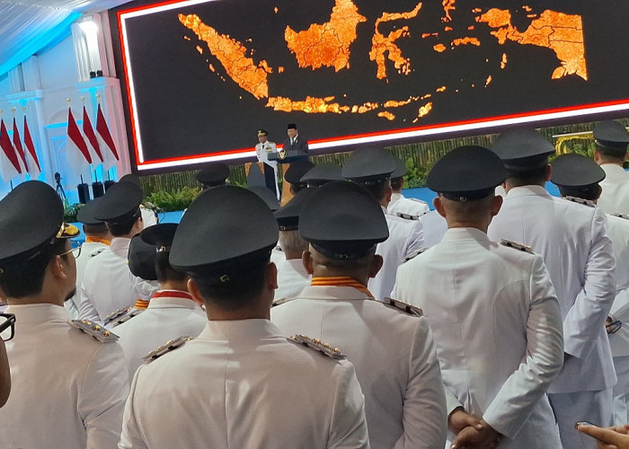 Pesan Kepada 961 Kepala Daerah, Presiden Prabowo: Kalian Berbeda Partai Tapi Tetap Merah Putih 