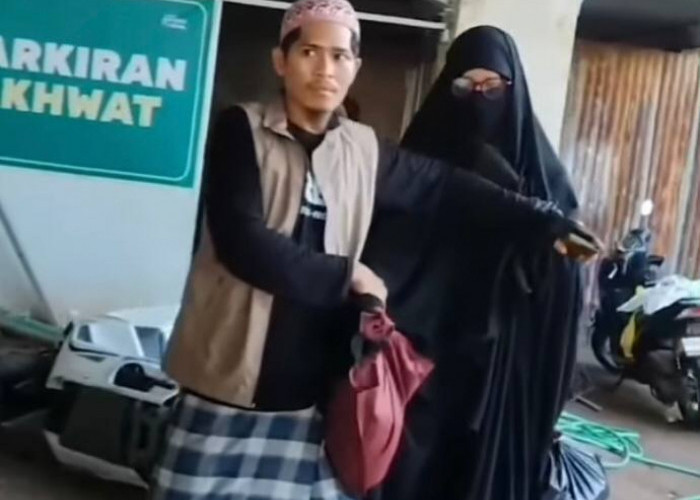 Viral di Medsos! Menyamar Sebagai 'Ukhti' Pria di Makassar Ditangkap, Begini Kronologinya 
