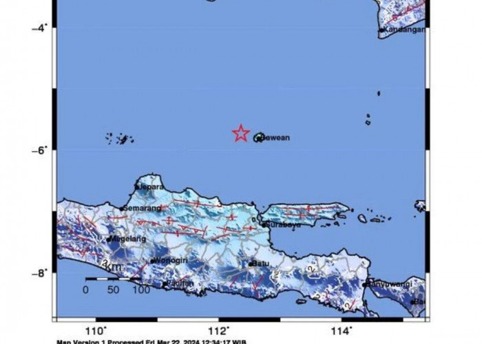 Tuban Diguncang Gempa Skala M6, 1 Getarannya Sampai ke Surabaya