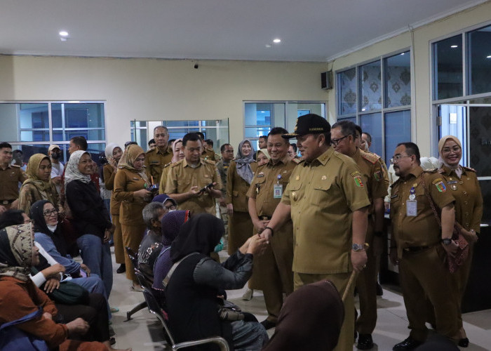 Gubernur Lampung Arinal Djunaidi Sidak RSJ, RSUD dan Samsat Hari Pertama Kerja