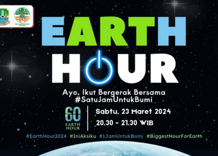 Gerakan Earth Hour 2024, Pemkot Bekasi Imbau Matikan Lampu Selama 1 Jam