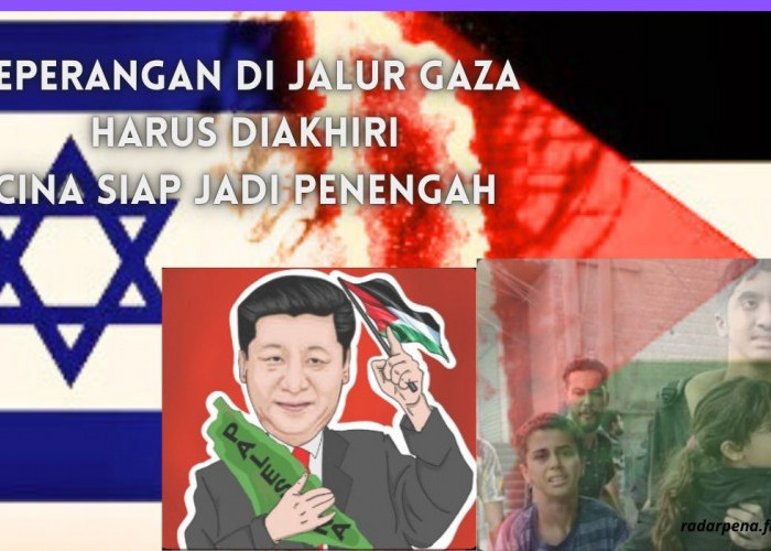 China Tidak Bisa Tinggal Diam Melihat Rakyat Sipil Di Gaza Jadi Korban Perang,Harus Segera Damai!  