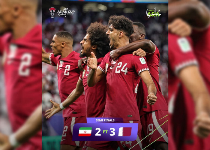 Qatar Lolos Final Usai Menang 3-2 atas Iran, The Maroons Siap Lawan Yordania di Final!