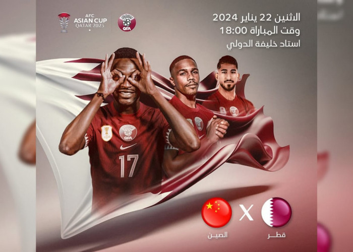 Prediksi Skor Qatar vs China Piala Asia 2023 Matchday 3, Susunan Pemain, H2H Serta Link Nonton