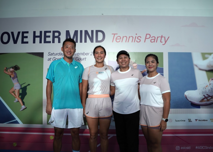 Serunya ASICS Move Her Mind Tenis Party, Ajak Perempuan Lebih Aktif Lewat Racket Sport