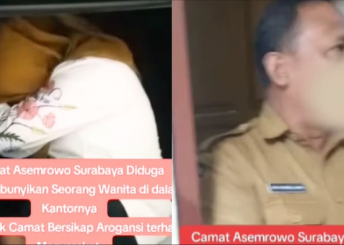 Ketahuan Masukkan Perempuan dan Sembunyikan di Kolong Meja, Oknum Camat di Surabaya tak Berkutik