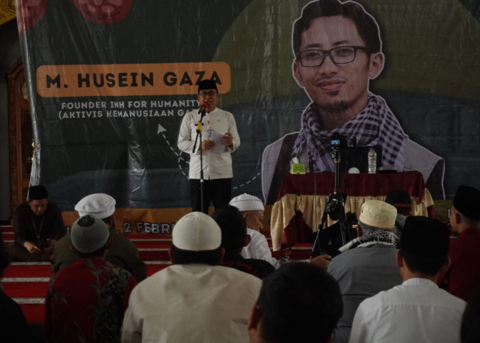  Pemprov Bengkulu  Tunjukan Peduli ke Gaza  Undang Akfitivis Kemanusian M. Husein Gaza 