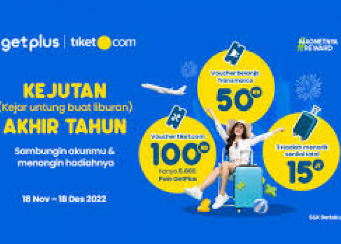 Liburan Akhir Tahun Sudah Dekat, Check tiket.com 8-10 Oktober Ada Promo Tiket Murah