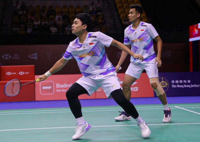 Gagal ke Final Usai Perang Saudara di Hong Kong Open, Leo/Bagas Fokus ke China Open 2024