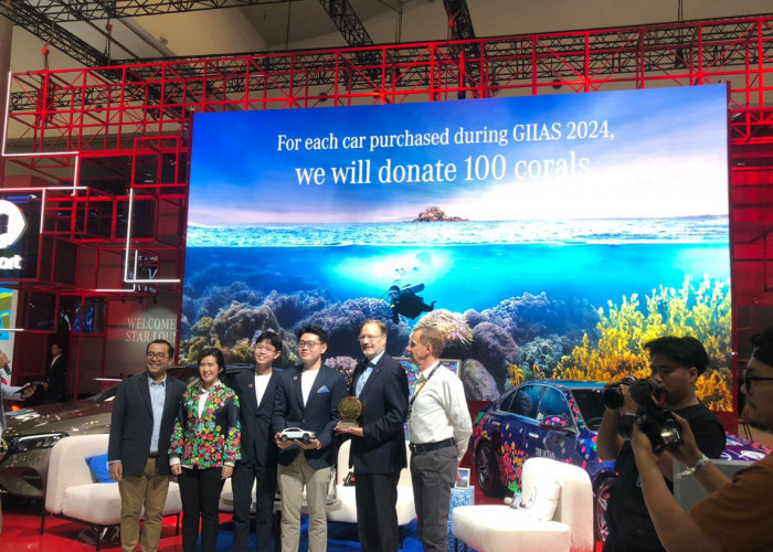 GIIAS 2024: Mercedez-Benz Bakal Donasikan Dana untuk Adopsi 100 Terumbu Karang di Perairan Manado