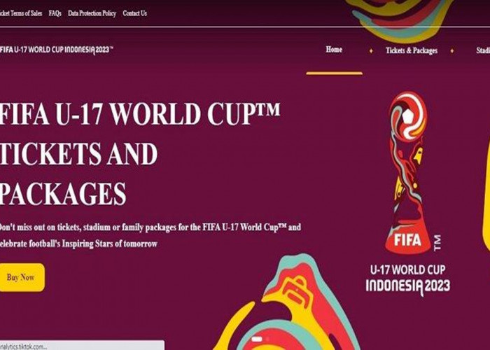 Cara Pembelian Tiket secara Online dan 29 Ketentuan nonton Piala Dunia U-17 2023
