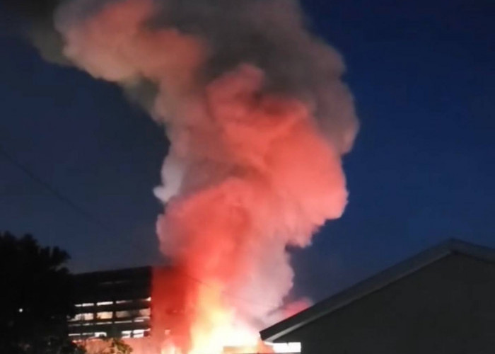 Pabrik Smelter Nikel Kembali Terbakar di Sangasanga, 3 Pekerja Alami Luka Bakar