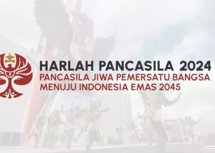 Arti Logo dan Tema Peringatan Hari Lahir Pancasila 2024, Saatnya Menuju Indonesia Emas